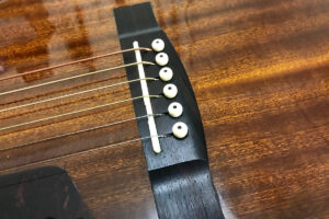 Acoustic Guitar Strings and Bridge