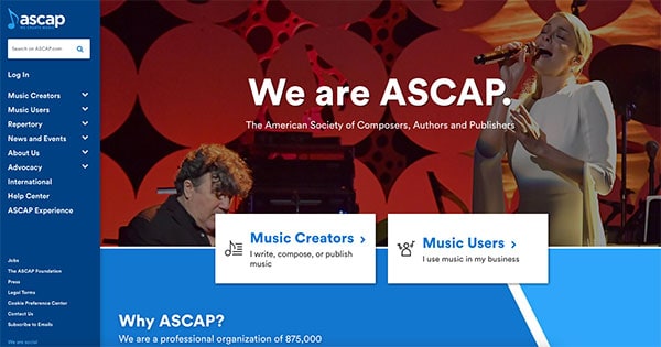 The American Society of Composers, Authors and Publishers